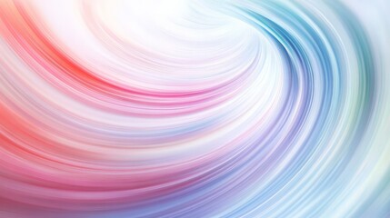 Fototapeta premium Captivating Abstract Swirls of Pastel Colors