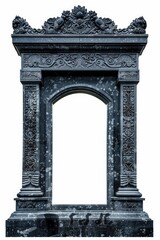 Naklejka premium A simple yet elegant design element with a white background