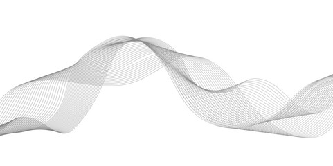  Abstract dynamic wave lines, technology line stripe isolated science digital flowing black and white line, creative curved floating wave line elegant white striped diagonal line,	
