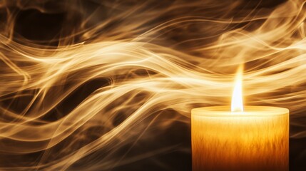 Mesmerizing Flame Dance: Illuminating the Shadows