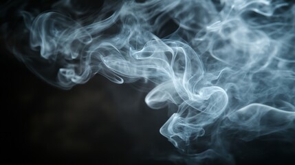 Fototapeta premium Ethereal Wisps: Capturing the Elusive Beauty of Smoke