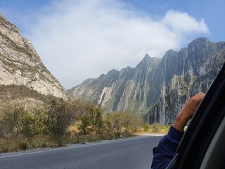 driving on the road