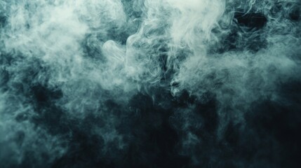 Fototapeta premium Swirling Mist: An Atmospheric Exploration of Ethereal Vapors