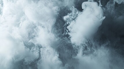 Ethereal Smoke Swirls in Ethereal Elegance