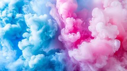 Fototapeta premium Mesmerizing Pastel Clouds in the Sky: A Dreamlike Spectacle