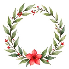 Fototapeta premium wreath of flowers