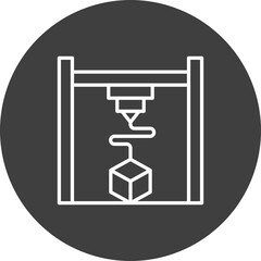 3d Printer Icon