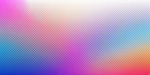 Gradient grain texture background, colorful halftone gradient background, gradient banner