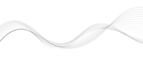 White background with waves. EPS10	