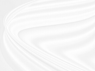beauty white abstract smooth curve soft fabric shape decorate fashion textile background