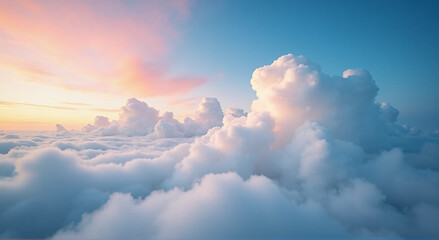 Fototapeta premium clouds and sun