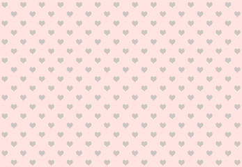 Heart Seashell3 color on pink background. For Background.