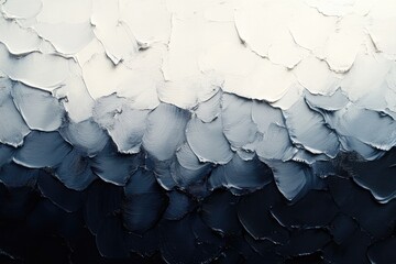 Obraz premium Textured brush strokes creating a gradient effect, transitioning from light to dark across the canvas