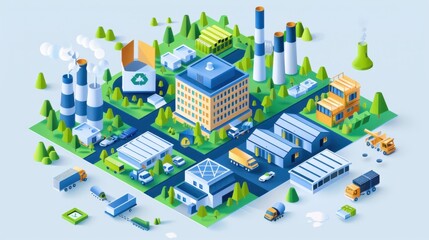 Circular Supply Chain: Focused on circular economy principles, this supply chain facilitates the ongoing reuse and recycling of materials within the entire system.
