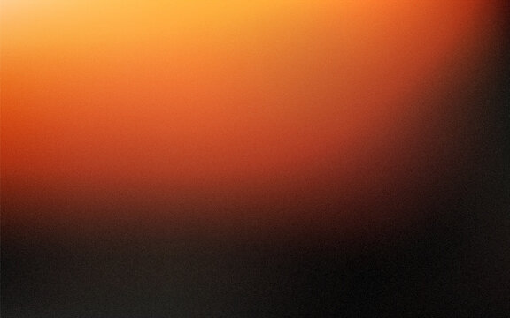 Abstract black and orange light liquid background. Gradient mesh effect bright color blend. Blurred fluid colorful mix fluid and grain grunge texture gradation, vector noise blur abstract background