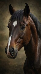 Obraz premium Portrait of a horse.