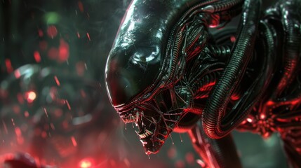 Ferocious Alien Monster