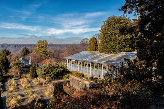 Winter at Wave Hill in the Bronx - New York City