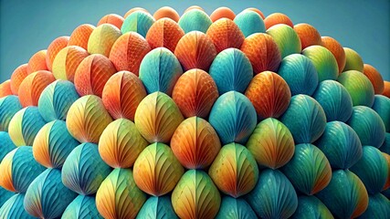 amazing beautiful art composition of fancy 3d nature patterns natural template texture background