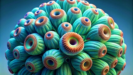 amazing beautiful art composition of fancy 3d nature patterns natural template texture background