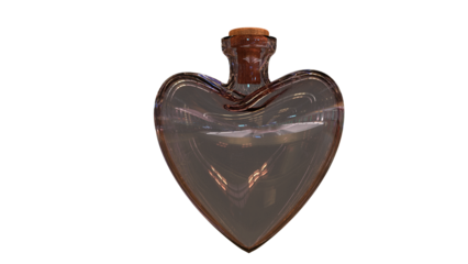 heart shape bottle