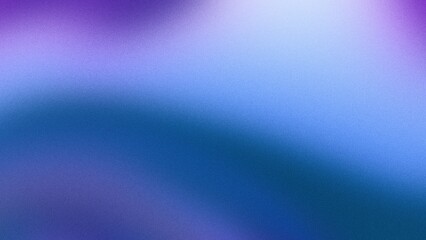 Purple and blue distorted hues on a blue gradient background, featuring a grainy noise texture effect, ideal for web banners or poster designs with a textured aesthetic.