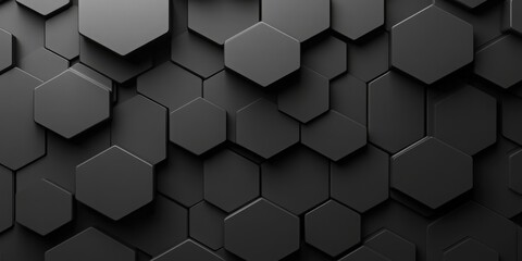 hexagon shape as wall background	