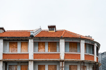 Old style housing in cities