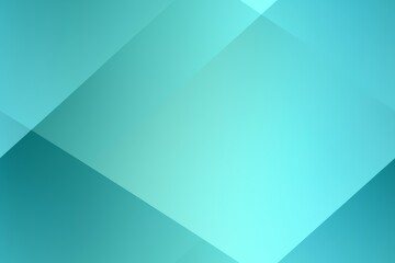 Obraz premium Captivating Geometric Turquoise Gradient Backdrop with Interlocking Polygonal Shapes