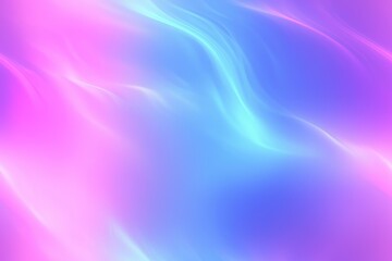 Obraz premium Mesmerizing Holographic Fluid Swirls in Vibrant Neon Gradient Background