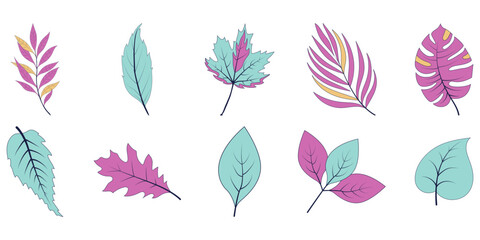 Fototapeta premium Bright Leaves