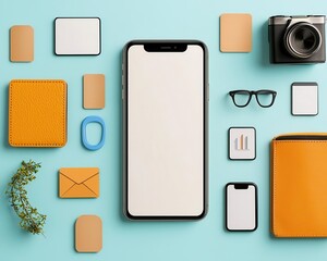 Smartphone displaying a crowdfunding app with multiple project categories, tech finance