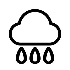 Weather icon symbol - clean and modern Weather prediction icon