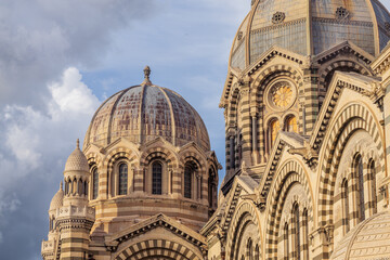 Obraz premium Cathedral de la Major in Marseille, France