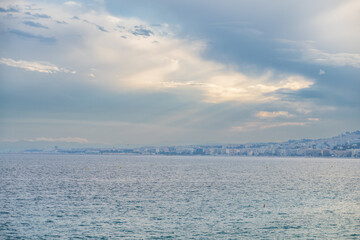 Fototapeta premium Panoramic view of Nice, France
