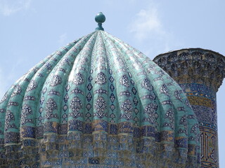 Samarkand, Uzbekistan, Registan square, silk road