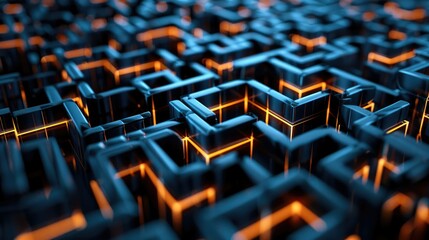 Obraz premium a cgi pattern