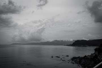 photography of beautiful landscapes in black and white