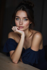 Fototapeta premium Portrait of a woman