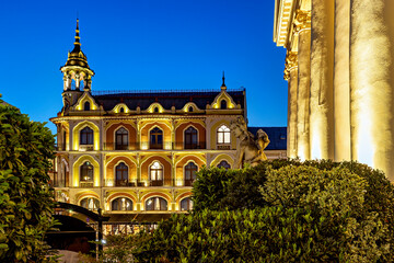 Obraz premium The City of Oradea in Romania 