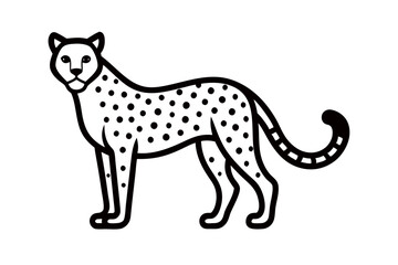 Creative  Animal line art Vector Art Illustration