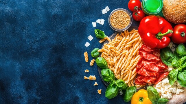 World food day celebration: fresh ingredients for culinary creativity and healthy cooking inspiration