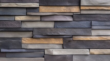A textured background of dark grey-black slate, showcasing natural stone patterns. The deep tones create a strong, sophisticated look.