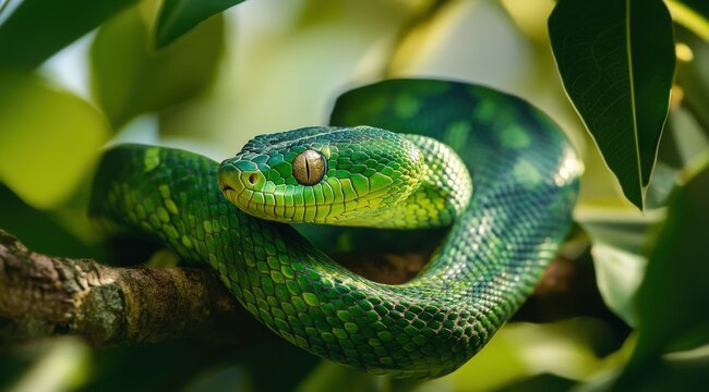 green snake 