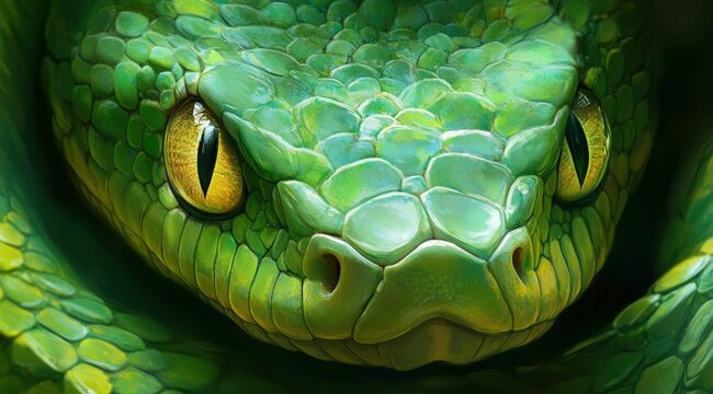 green snake 