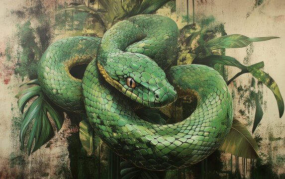 green snake 