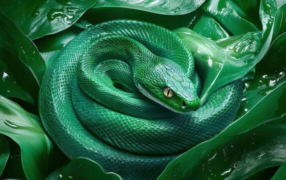 green snake 