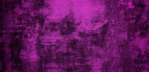 long background of purple color cracked wall, Old black purple painted metal wall Cracked paint...