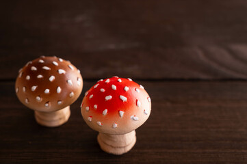 きのこのオブジェ