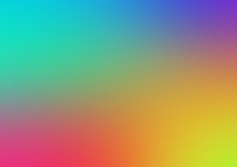 Light Multi color, Rainbow gradient blurred bright pattern. Texture smooth and blurred gradient brilliant backdrop. Design layout multicolor for poster banner web. Gay Pride LGBT concept is colorful	
